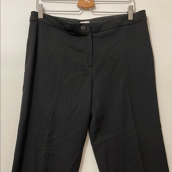 Armani Collezioni Vintage Wool Black Ankle Trousers - Picture 2 of 9